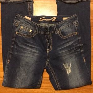 Seven7 jeans. Slim boot. Size 14